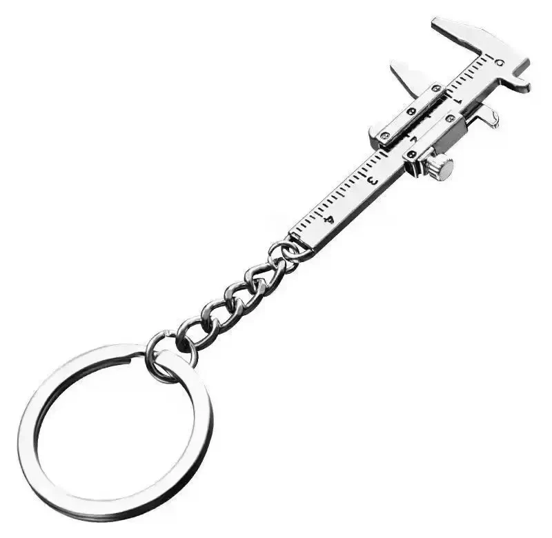 Mini posuvné měřidlo klíčenka přívěsek | měřítko, doplněk