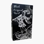 Černé mystické tarotové karty 78 listů | stolní hry