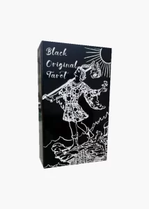 Černé mystické tarotové karty 78 listů | stolní hry