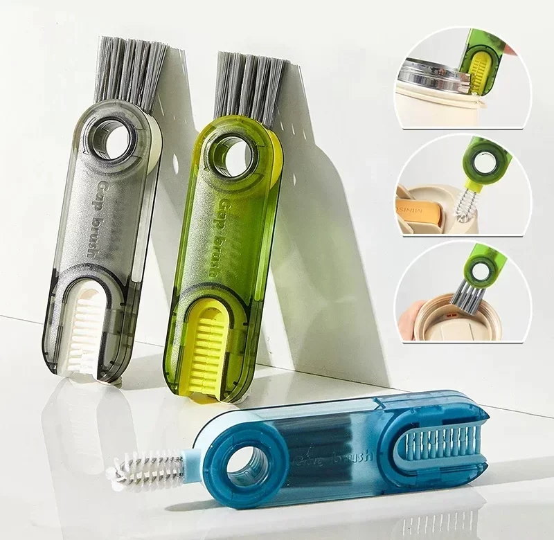 Čistící kartáč na lahve 3v1 multifunkční | nástroj