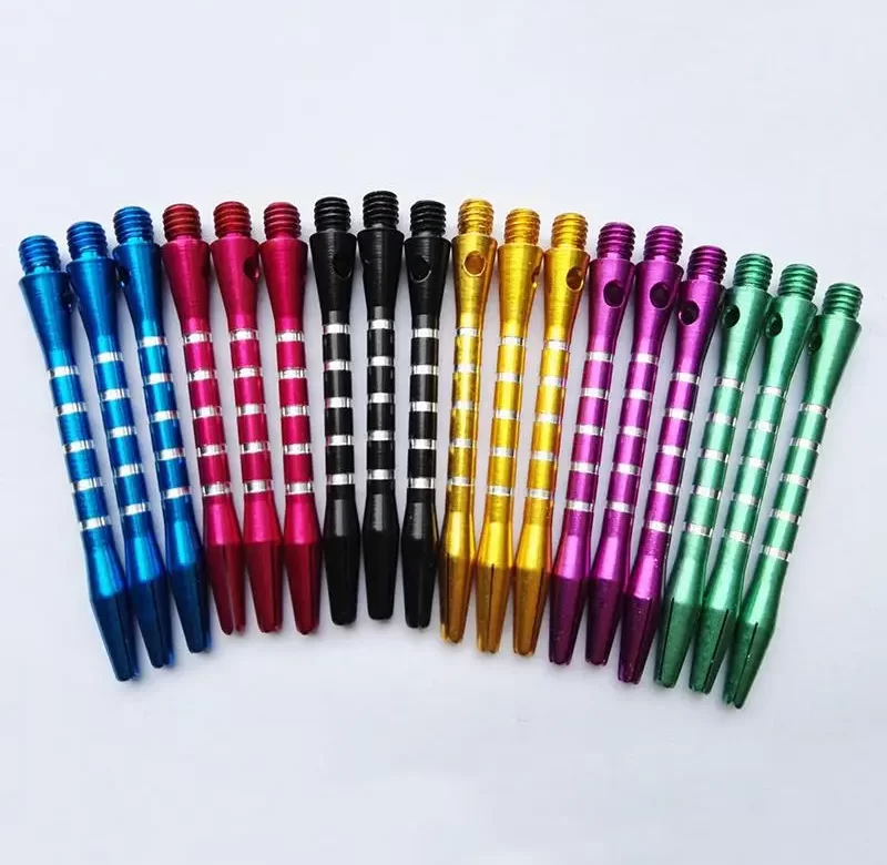 Hliníkové dříky 4.5mm barevné | vrhací šipky příslušenství 6 ks