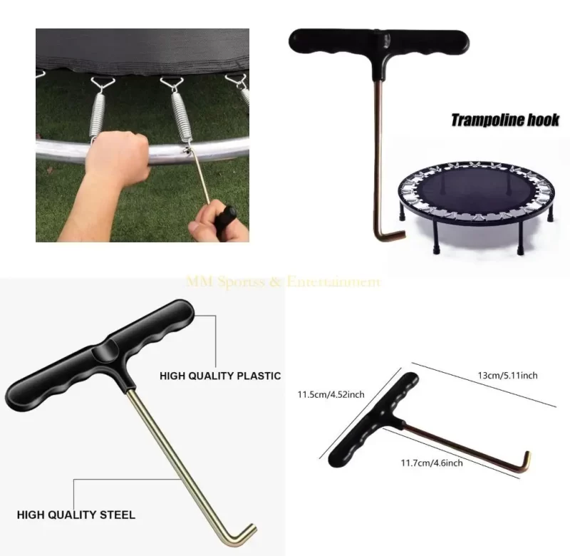 Ergonomický hák na trampolíny pružiny | trampolína příslušenství