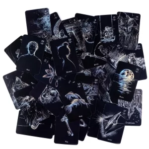 Clair de lune lenormand karty 38 listů v angličtině | stolní hry