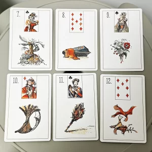 Maybe Lenormand stylizované věštecké karty 52 ks | věštecké karty tarotové karty