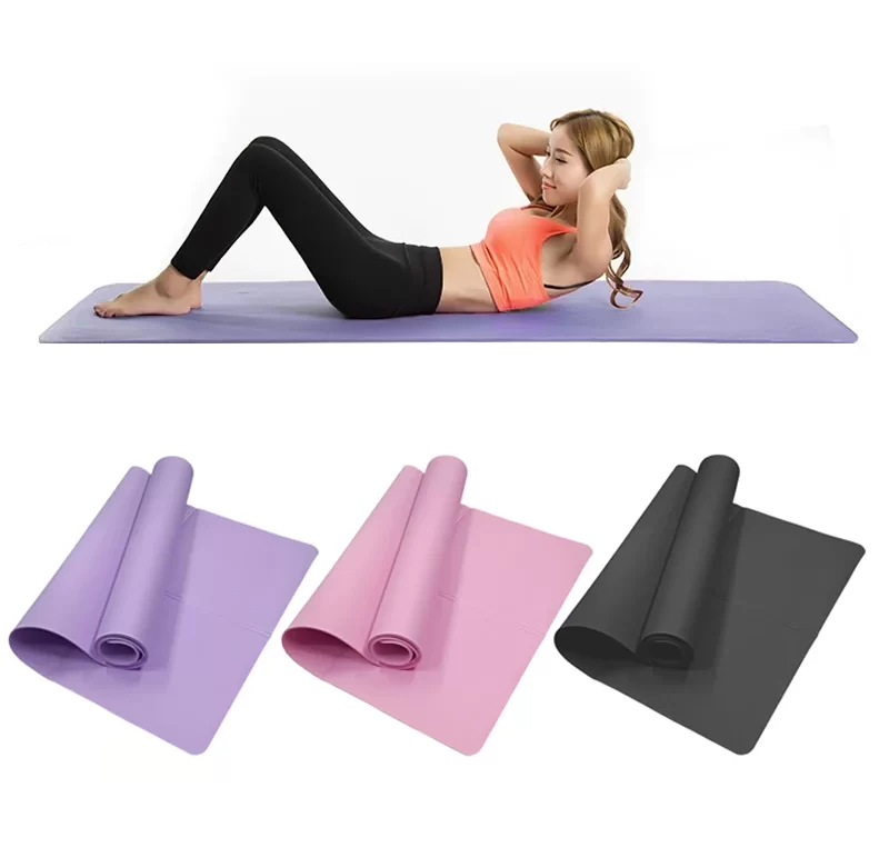 Jóga protiskluzová podložka 4mm fitness | cvičení