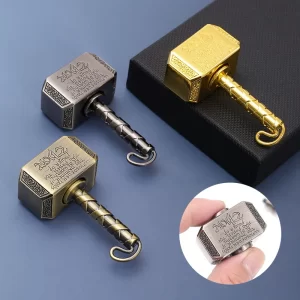 Hammer kovový fidget spinner kladivo | antistresová hračka, spinner kovový