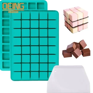 Silikonová forma na pralinky 40 kostek | forma, formička