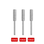 Stříbrné 5,5 mm 3 ks