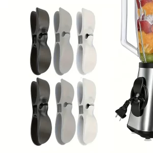 Samolepicí organizér kabelů 4ks gumový držák | držák kabelů, organizér kabelů