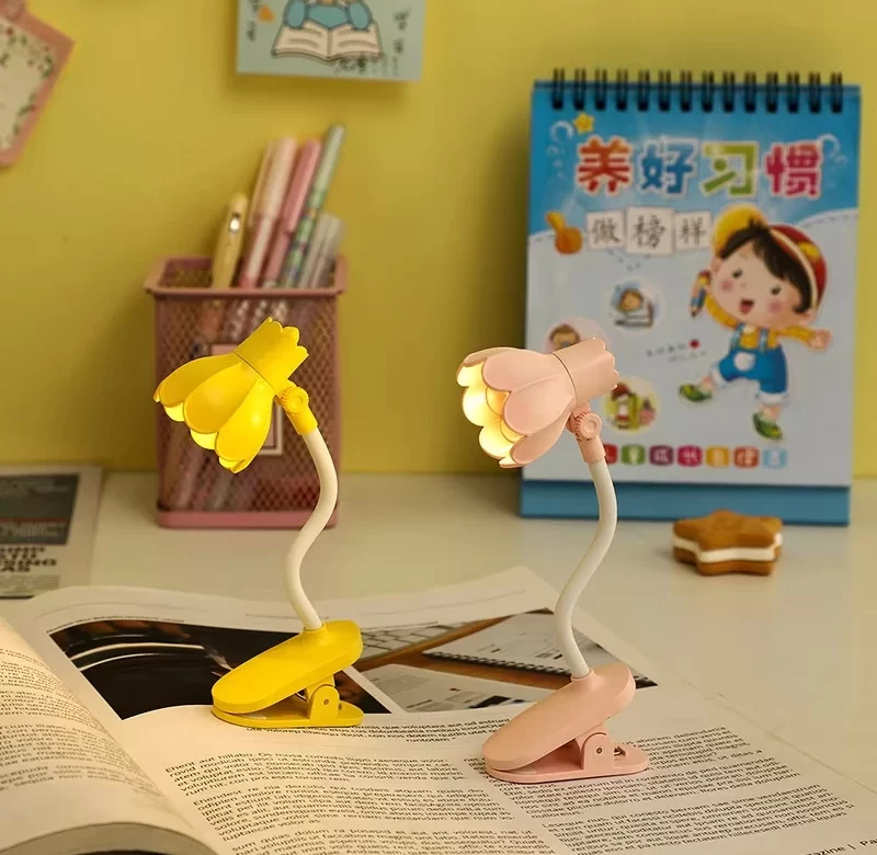 Mini led stolní lampička skládací na čtení | lampička, světlo