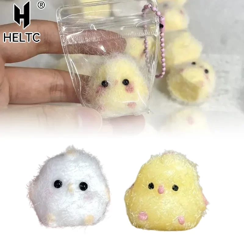 Roztomilá kuřátko antistresová hračka | dekorace 2 ks