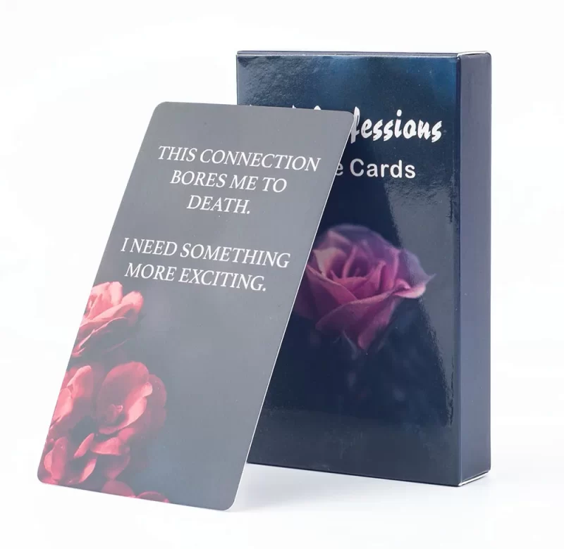 Temné orákulum lásky 50 karet v angličtině | věštecké karty, oracle karty