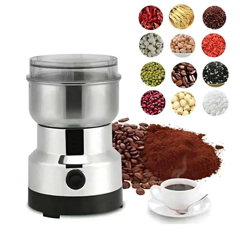Elektrický mlýnek na kávu a koření | kuchyňské potřeby 4 ks