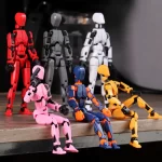 3d robot pohyblivá figurka | akční figurka, sběratelská figurka