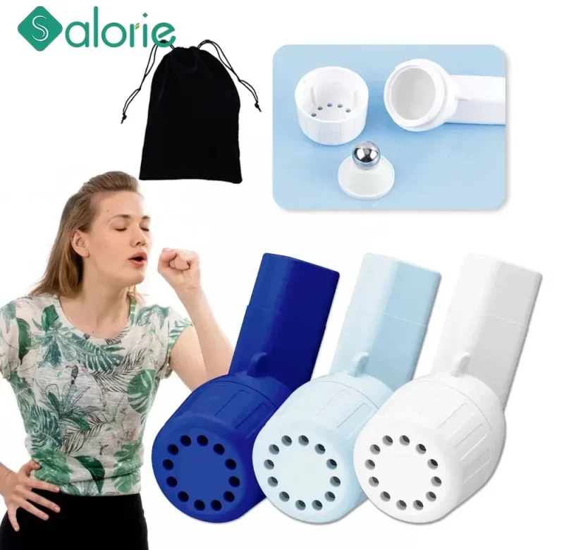 Dechový trenažer pro cvičení plic | dechová pomůcka