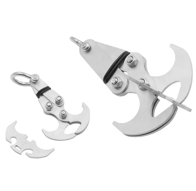 Nerezový skládací záchranný hák outdoor | hák, nářadí