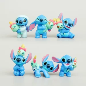 Stitch a scrump mini figurky | hračky 6 ks
