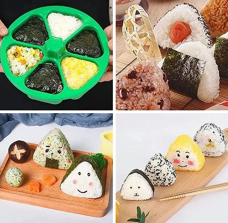 Plastová formička na sushi rýžové kuličky | lis, formička