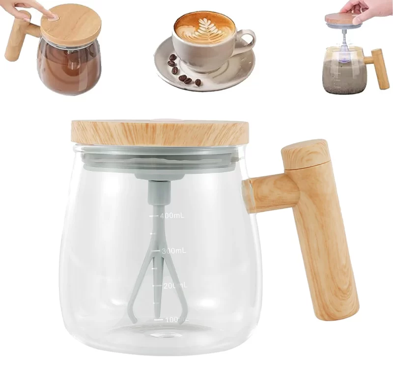 Elektrický mixovací hrnek na kávu 400ml | šálek