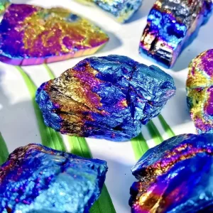 Přírodní surový krystal barevný kámen | krystal šperk