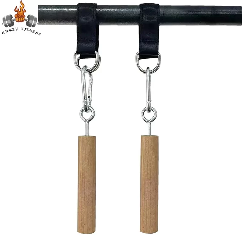 Dřevěný posilovač prstů úchopová koule | fitness vybavení | tréninková pomůcka 2 ks