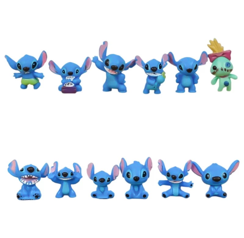 Stitch figurky anime set 12 ks | hračky | dekorace