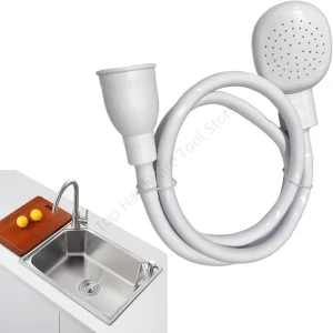 Sprchová hlavice s hadicí 130 cm | koupelnové příslušenství