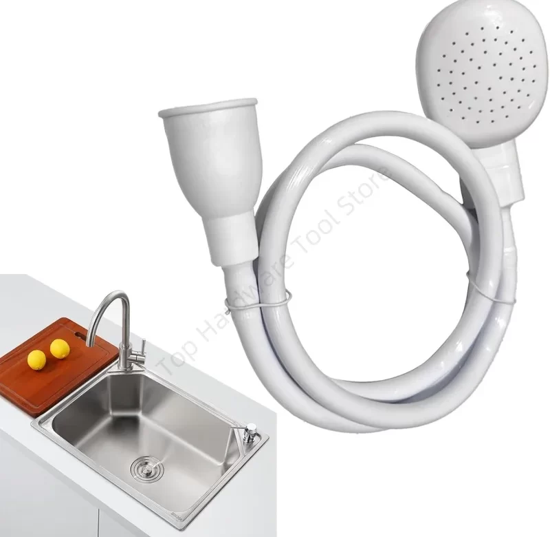 Sprchová hlavice s hadicí 130 cm | koupelnové příslušenství