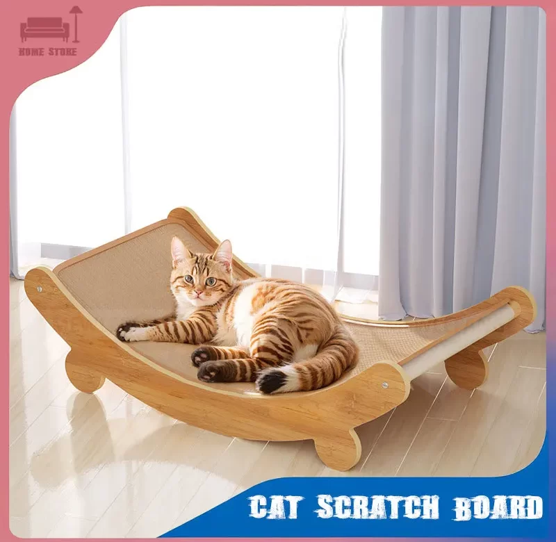 Kočičí škrabadlo dřevěné | odpočívadlo