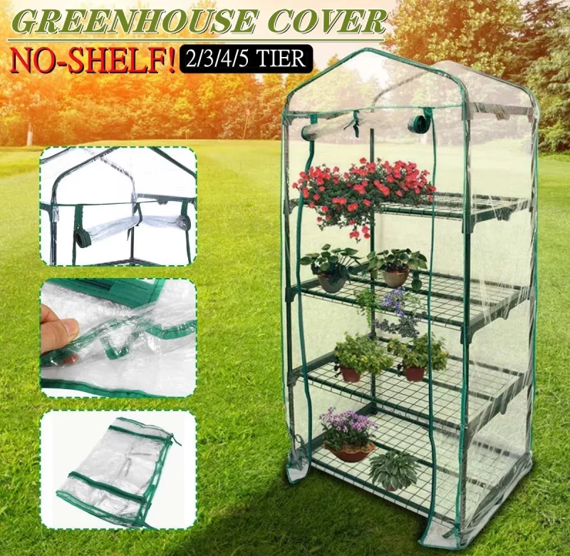 Náhradní potah na zahradní skleník PVC se zipem | kryt