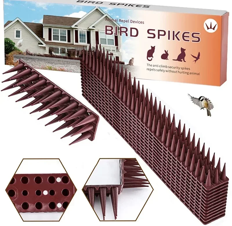 Plastové hroty proti ptákům a kočkám | odpuzovač, zábrana