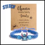 Lilo stitch pletený dětský náramek | doplňky