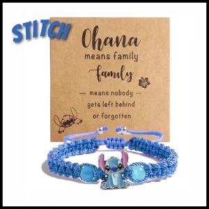 Lilo stitch pletený dětský náramek | doplňky