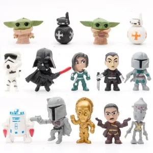 14 ks Star wars mini figurky | dekorace