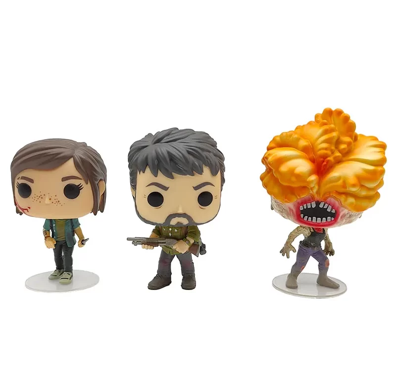 Joel a Ellie vinylová figurka clicker |  sběratelský model
