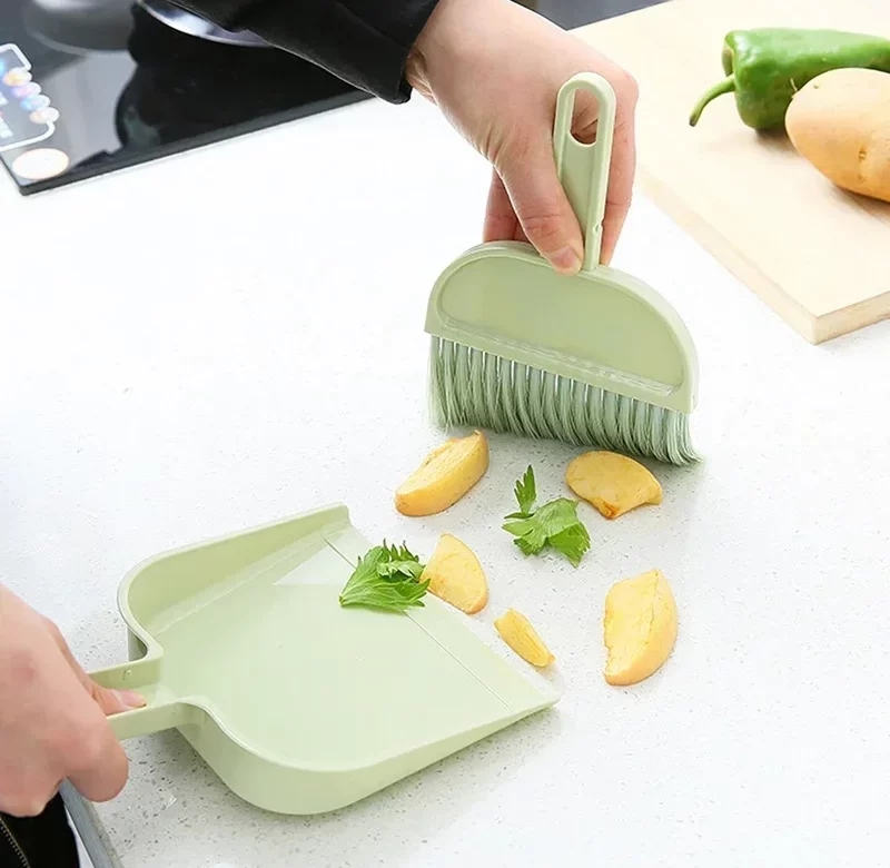 Mini smetáček a lopatka plastová | úklidová pomůcka 2 ks