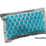 1 ks šedomodrý polštář