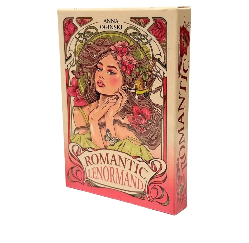 Romantické lenormand karty 37 listů v angličtině | věštecké karty, oracle karty