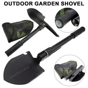 Skládací zahradní a kempingová lopatka survival | lopatka, nářadí