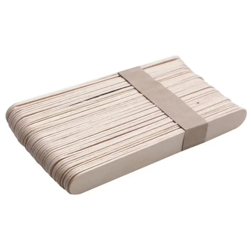 Dřevěné špachtle na vosk 50 kusů | špachtle, aplikátor