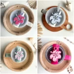 Květinový štítek na hrnek stanley | dekorace