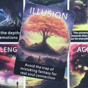 Telepatické partnerské karty 56 kusů v angličtině | věštecké karty, partnerské karty