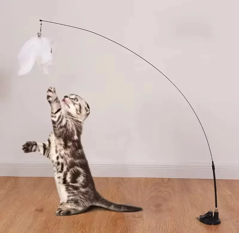 Interaktivní hračka pro kočky s přísavkou | doplněk