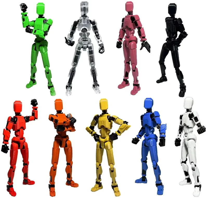 Akční kloubová figurka 3D | akční figurka, sběratelská figurka