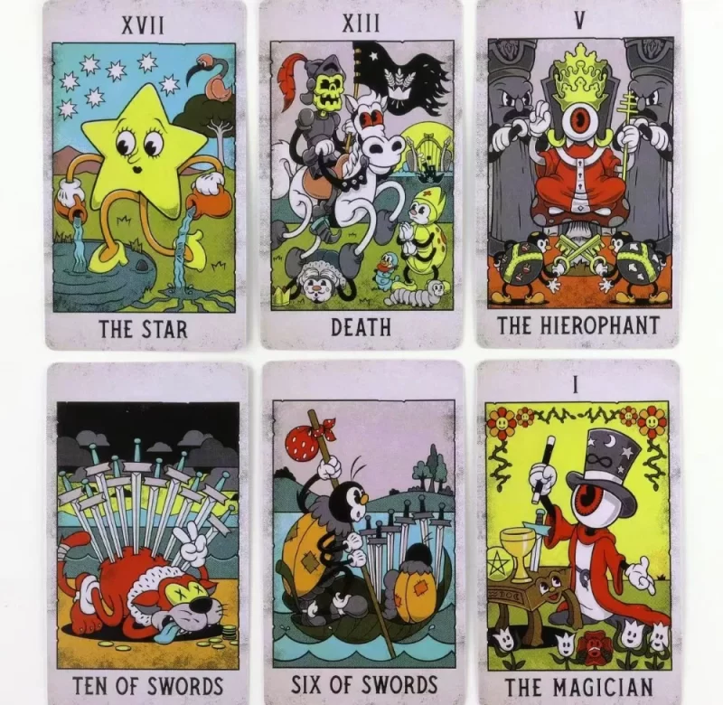 Mystical medleys vintage tarot karty 78 ks | stolní hry