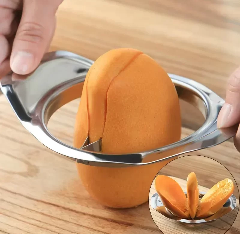 Kráječ ovoce z nerezové oceli na mango | kráječ, nástroj