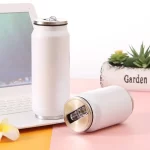 Nerezový termo kelímek s brčkem | kelímek, hrnek