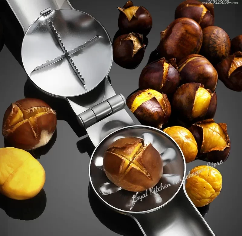 Nerezový louskáček na ořechy 2v1 | kuchyňský nástroj