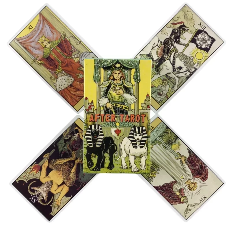 After tarot rider výklad karet | věštecké karty 78 ks