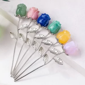 Květina ručně vyřezávaná dekorace | soška | ozdoba